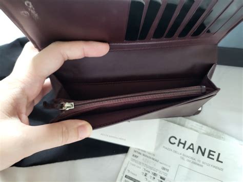 chanel bi fold wallet black caviar shw|CHANEL Pre.